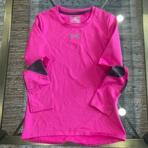 Under Armor Pink Long-Sleeve
